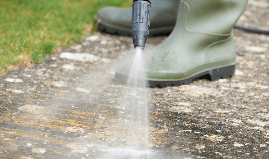 CONCRETE CLEANING